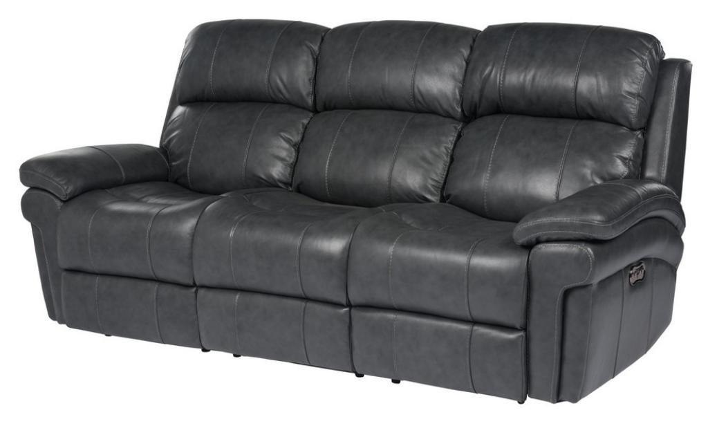 Leather Reclining Sofa Headrest