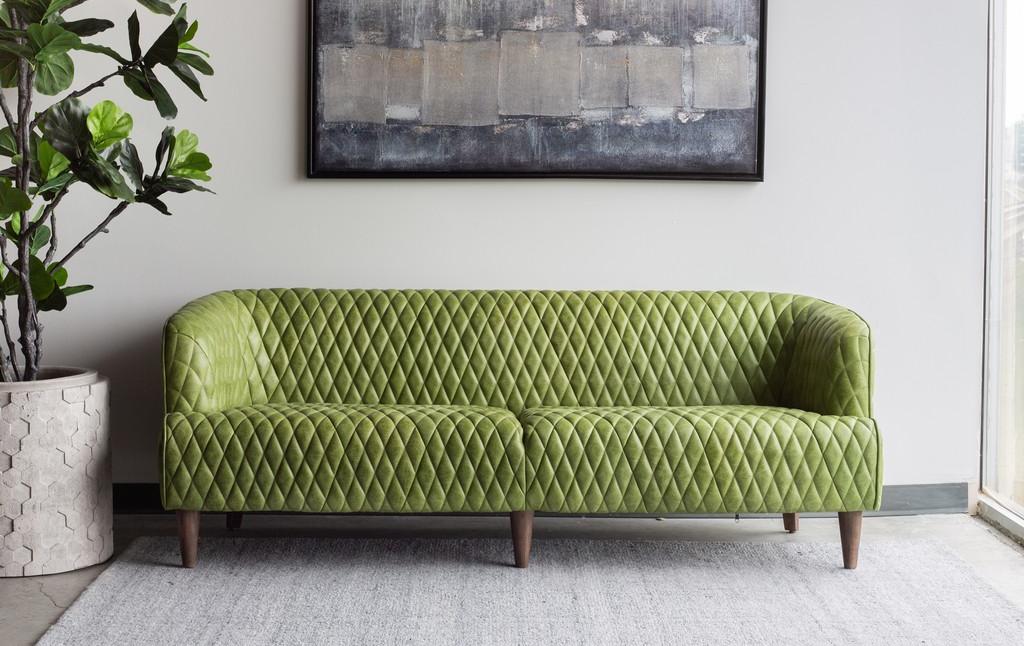 Leather Sofa Emerald Moes